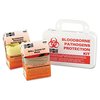 Pac-Kit Small Bloodborne Pathogen Kit, Plastic Case, 4.5"H x 7.5"W x 2.75"D 3060